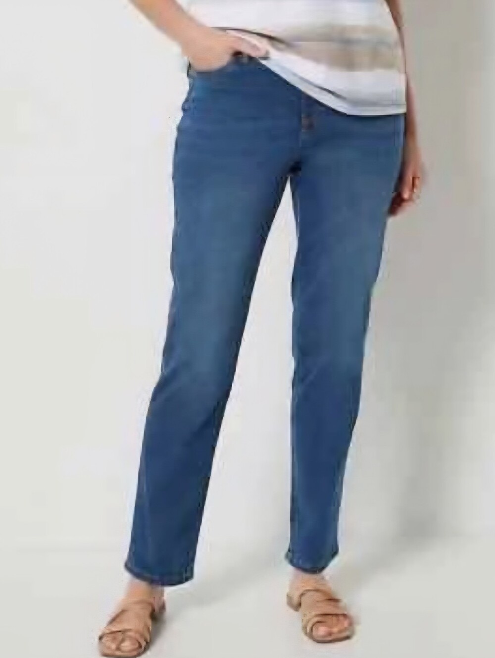 Women's Denim & Co. Stretch Pull On Jeggings Size 14P NWOT